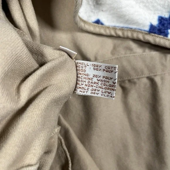 VTG Authentic Winlit 1969 Hooded Jacket Women S Removable Aztec Liner Zip/Snap - Picture 11 of 16